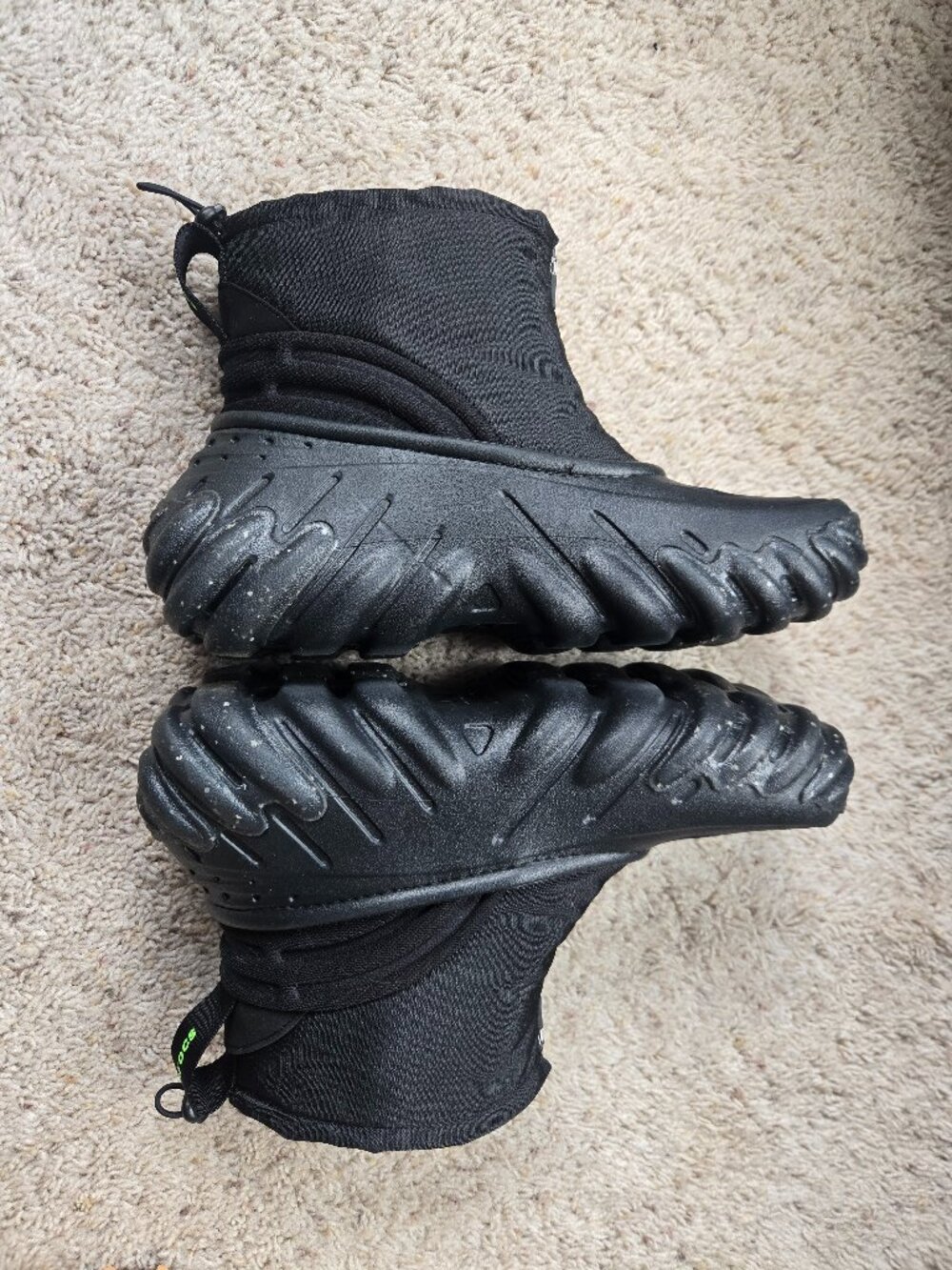 Crocs Echo Z Shield Boot Black Men's US Size 12